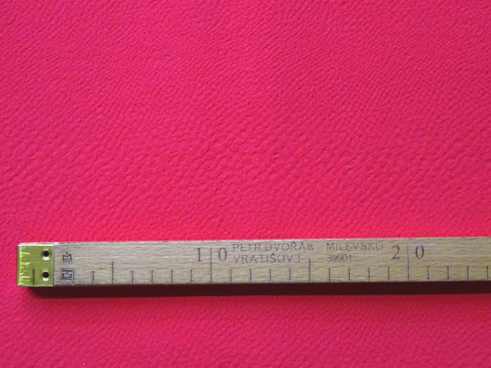 Riflovina jahodová "plastický vzor" - 2. akosť 