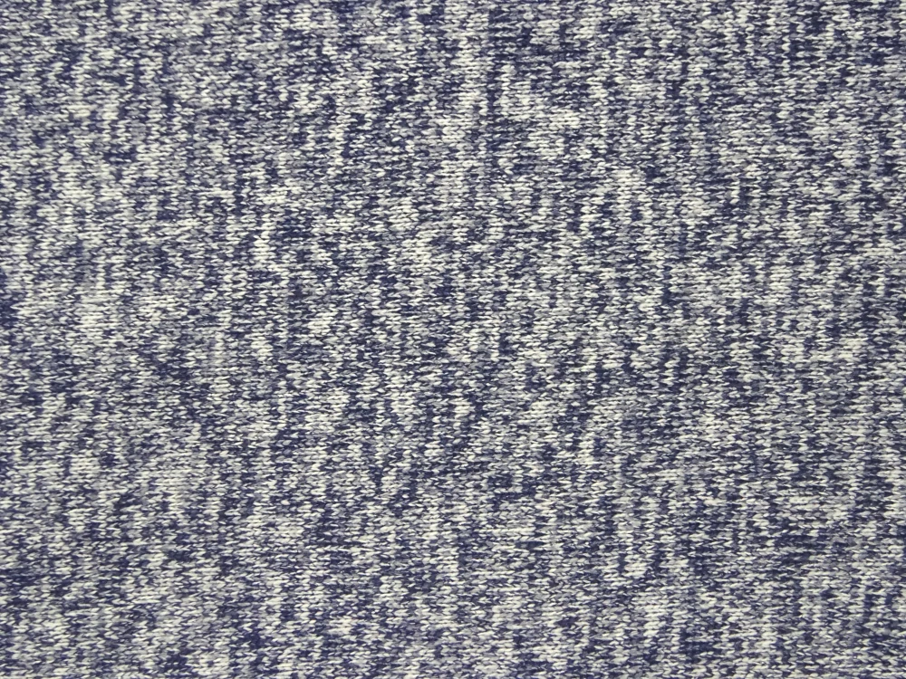 Svetrovina modrá "melír" - zbytok 