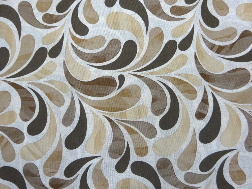 Poťahovka prírodná "béžovo-hnedý vzor" 