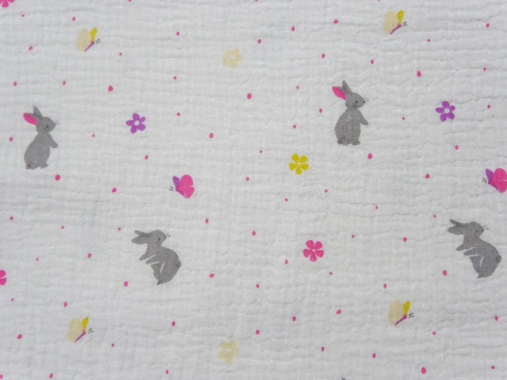 Fáčovina biela "zajko, motýľ, kvet" 