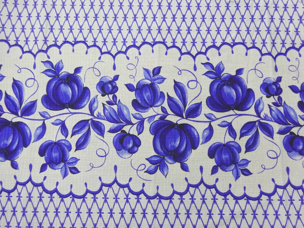 Utierkovina biela "modrý vzor"