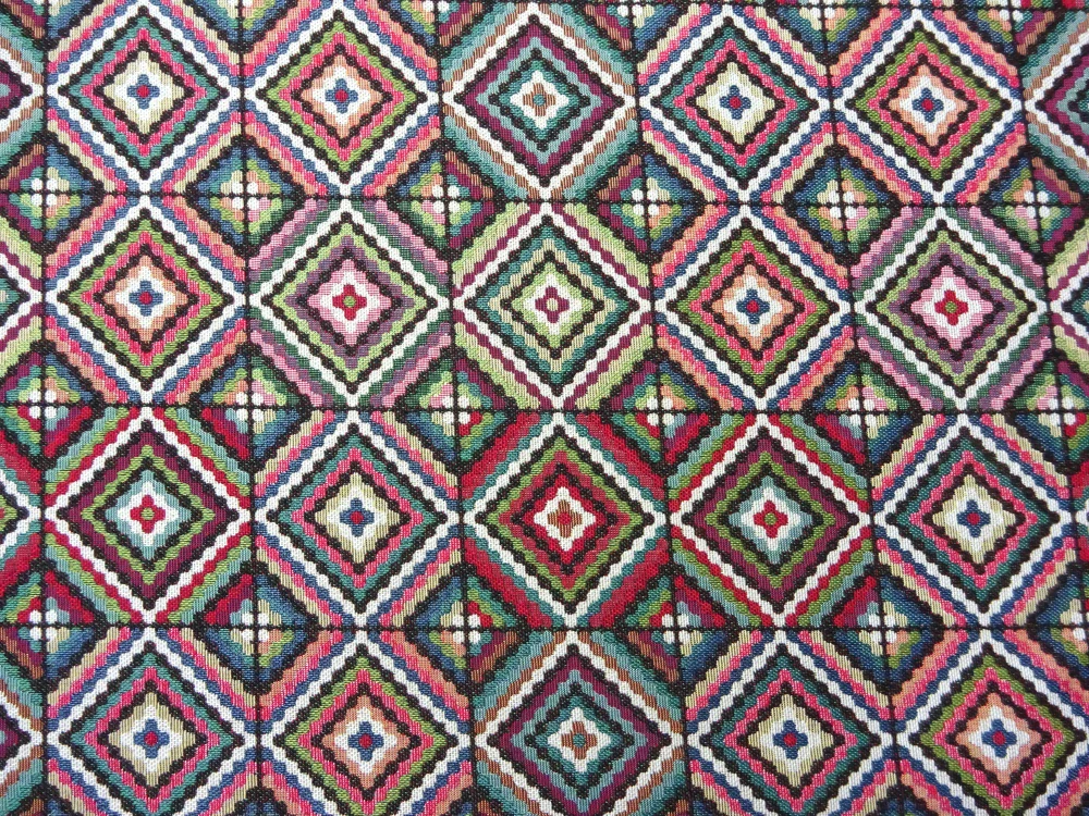 Gobelín farebný "geometrický vzor" 