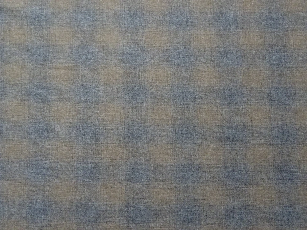 Kostýmovka s vlnou hnedo-sivá "káro"
