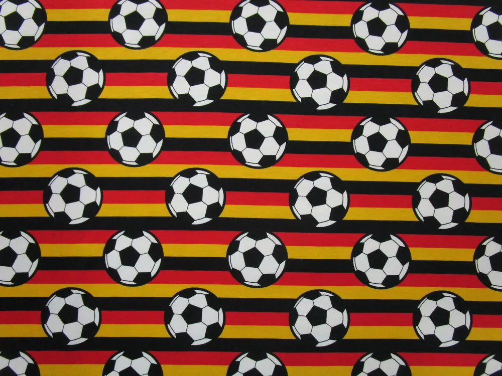 Úplet farebné pásiky "futbal"