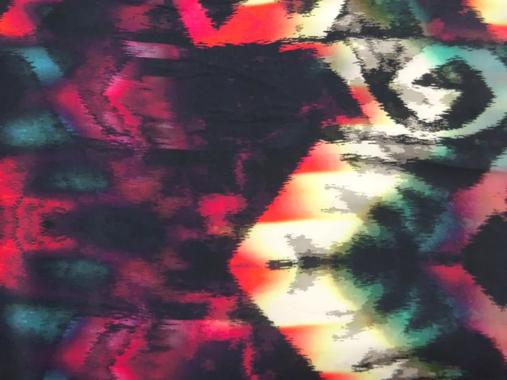 Šatovka čierna "farebný vzor" - raport, 2. akosť 