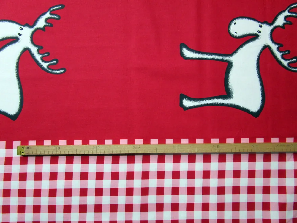 Bavlna červená "veľký sob" 