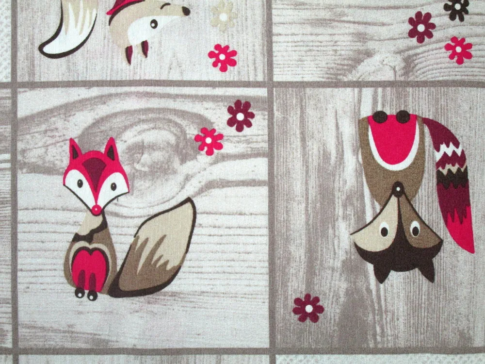 Poťahovka béžovo-hnedá "líšky"