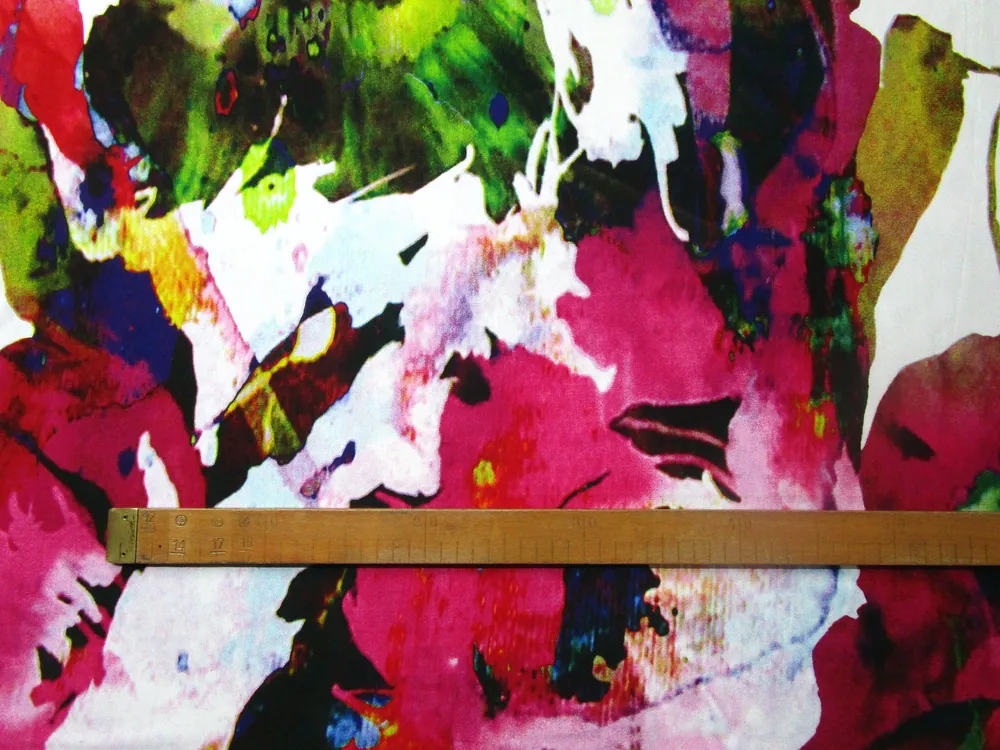 Úplet biely "farebné vzory"