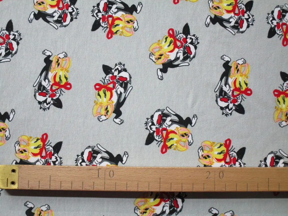 Teplákovina "Silvester a Tweetee" - 2. akosť 