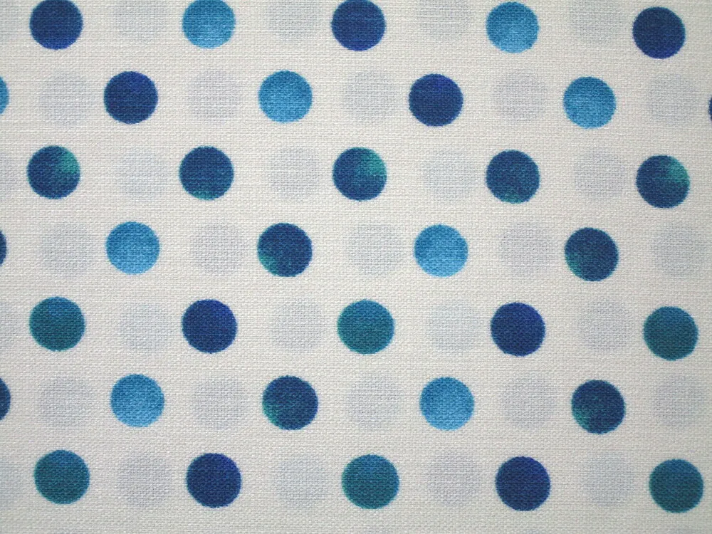 Kostýmovka smotanová "malá tyrkysovo-modrá bodka"