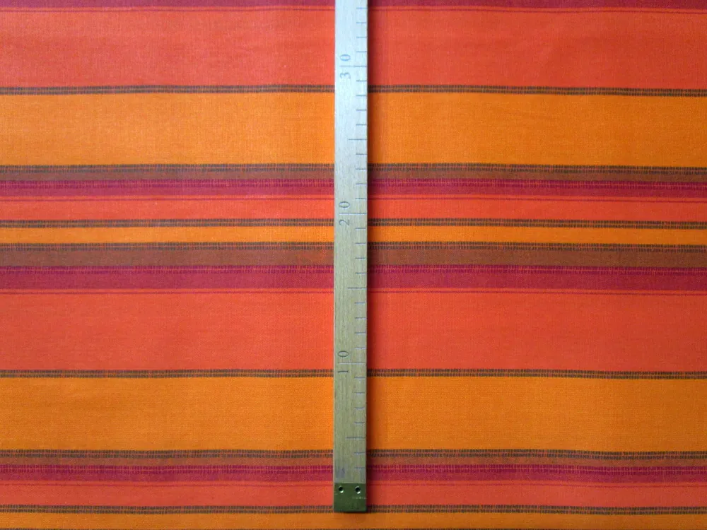 Poťahovka pomrančová "pásiky"