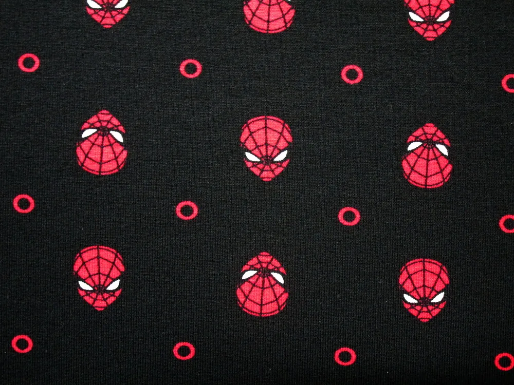Teplákovina čierna "červený Spiderman"