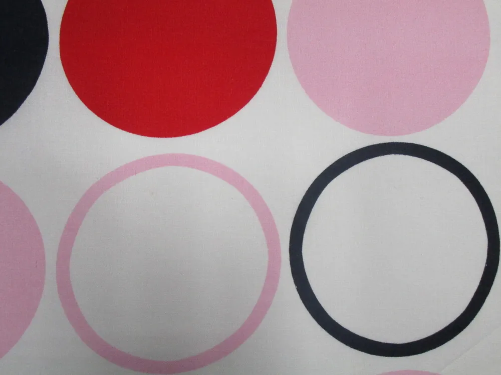 Bavlna biela "veľké kruhy" - 103 mm