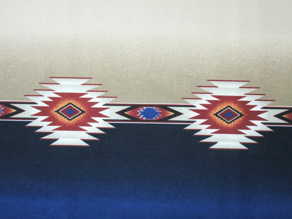 Bavlna béžovo-hnedá "garniture"