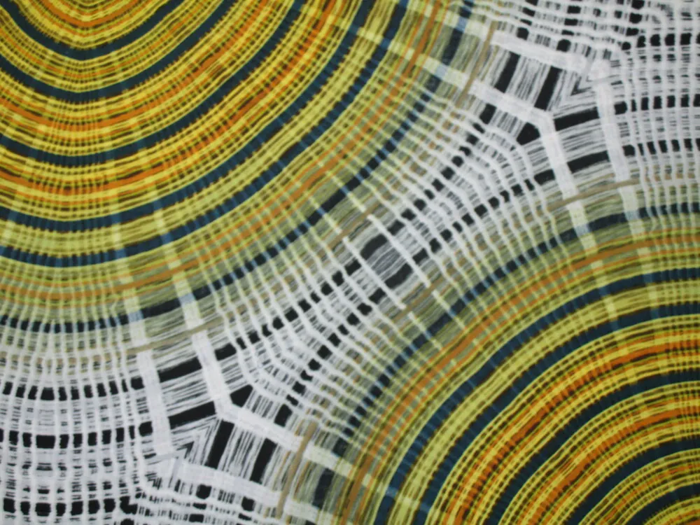 Šatovka s hodvábom "geometrické tvary"