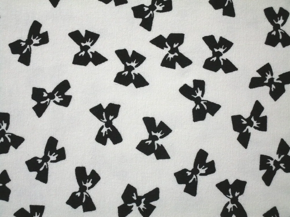 Úplet maslový "čierna mašlička" 