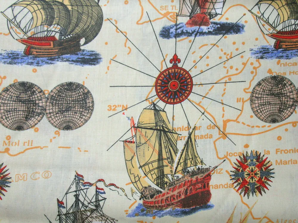 Bavlna maslová "lode" 