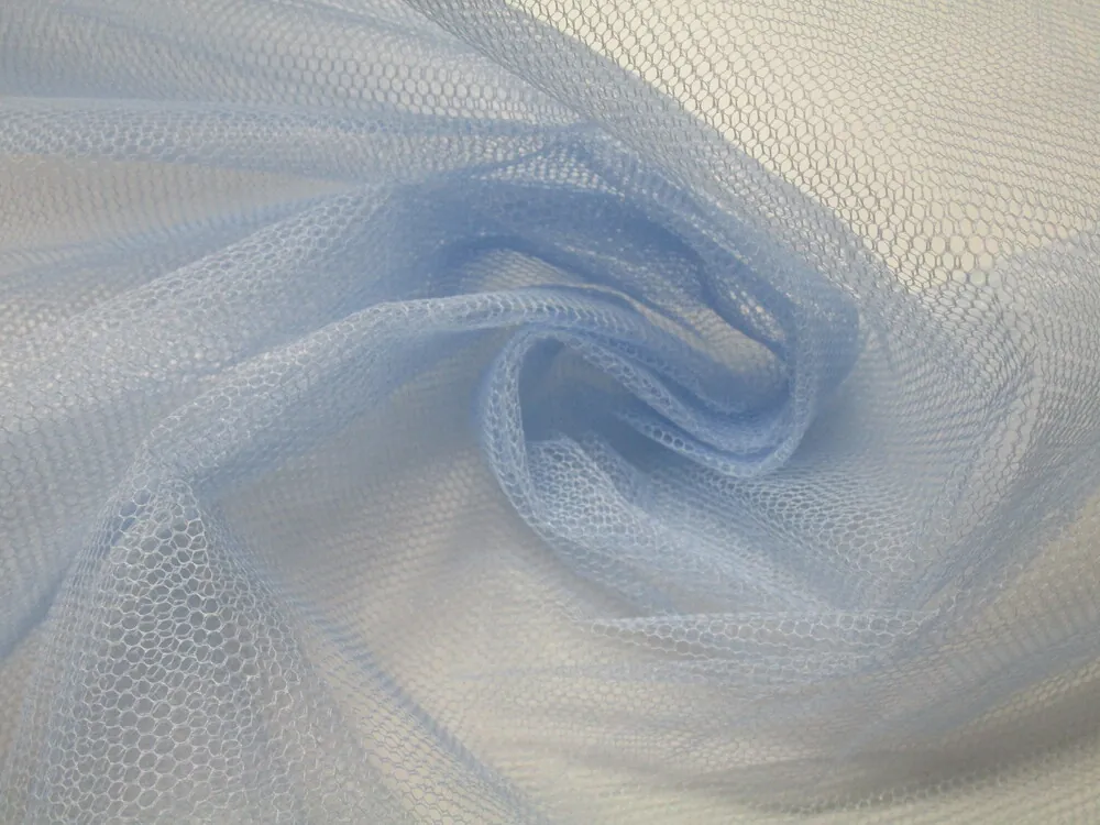 Tyl "svetlo modrý" - väčšie očká 