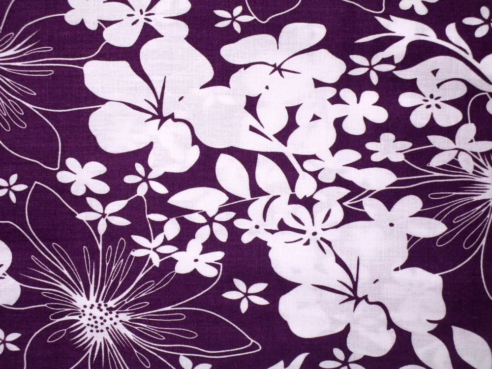 Šatovka tmavofialová "biele kvety" 