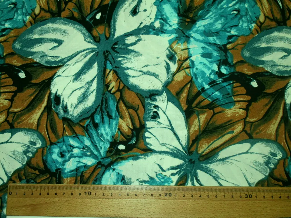 Šatovka hnedá "tyrkysový motýľ" 