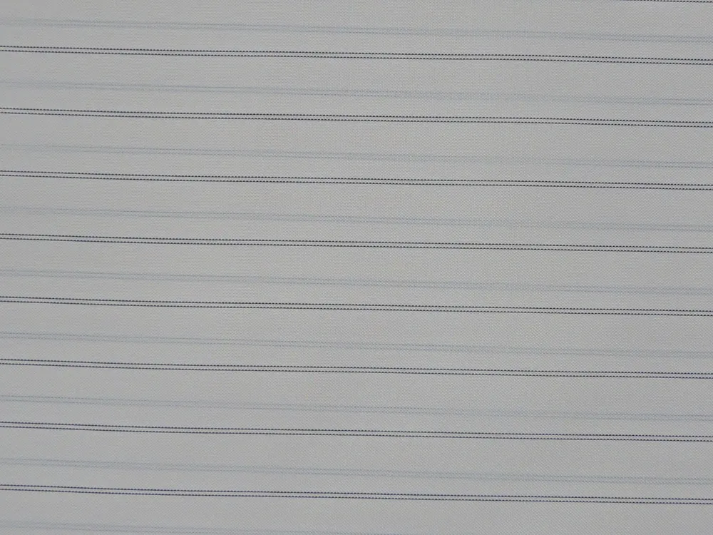 Podšívka biela "čierny dvojprúžok"