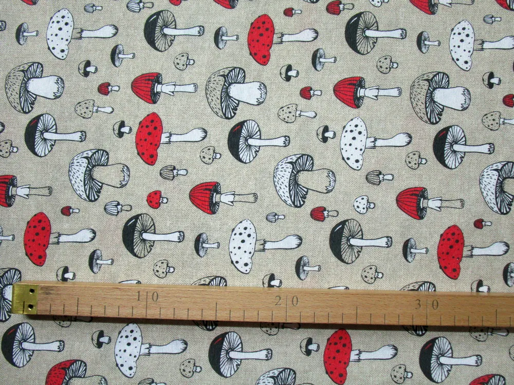 Poťahovka prírodná "huby" 