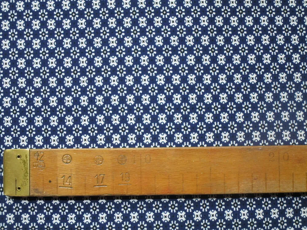 Úplet tmavomodrý "biely kruh"