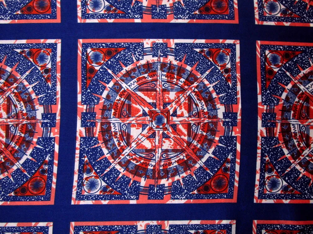 Hodváb modrý "vetrate"