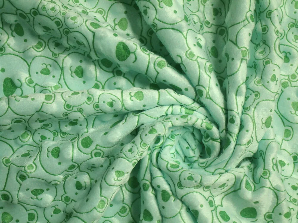 Minky mint "zelený macko"