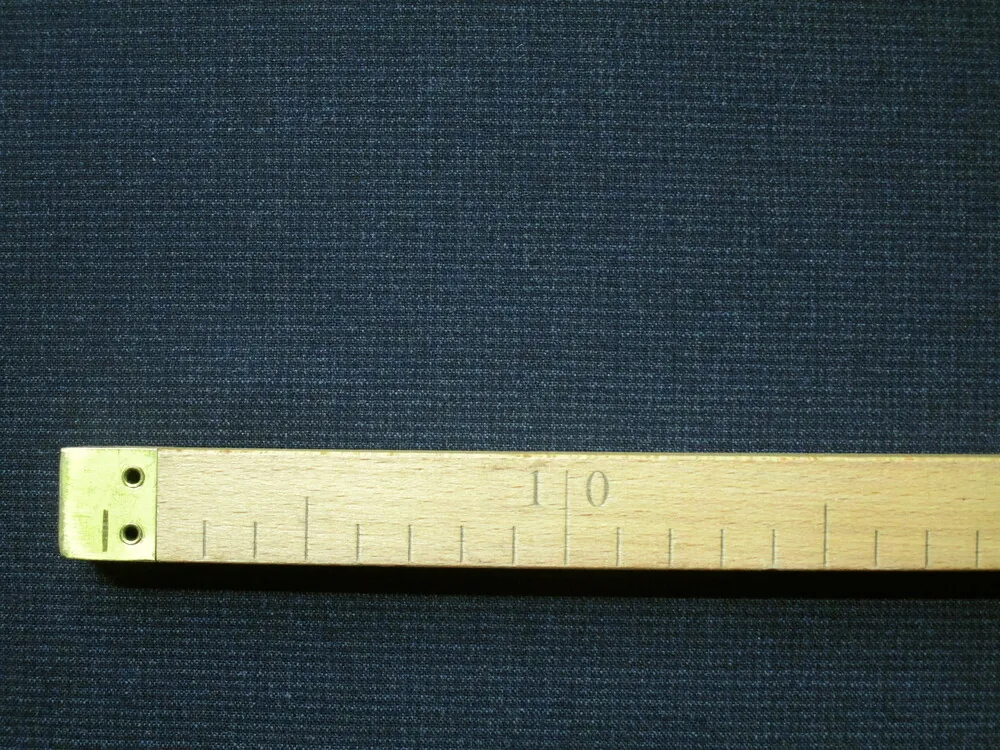 Oblekovka vlnená tmavomodro-čierna "drobný vzor"