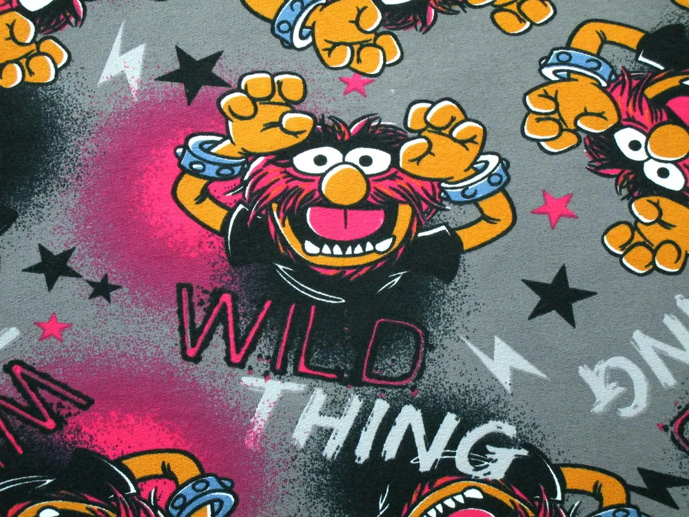 Teplákovina sivá "Wild Thing" - zbytok