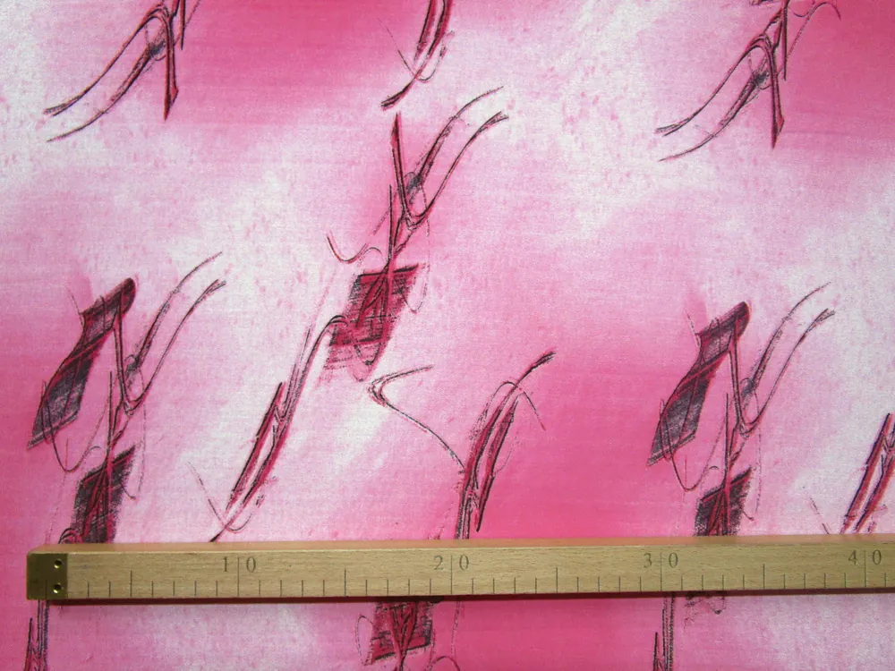 Šatovka bielo-ružová "vzorovaná"