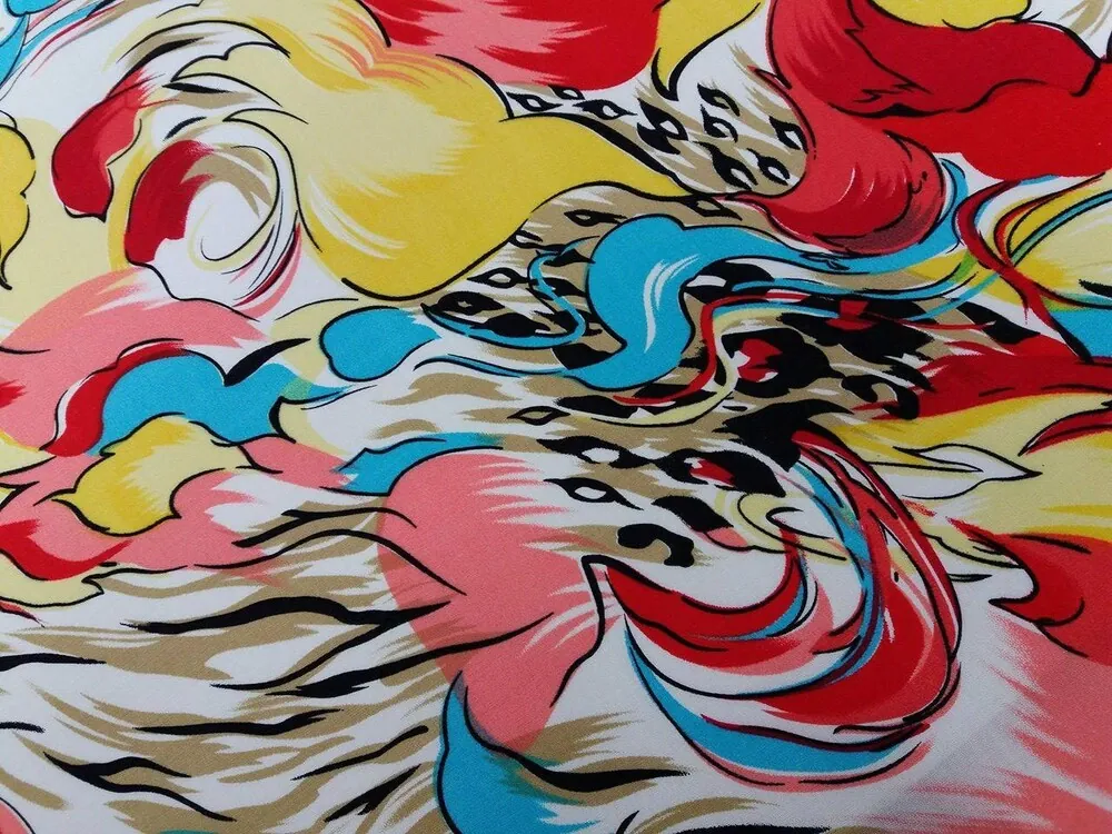 Šatovka "abstraktný vzor"