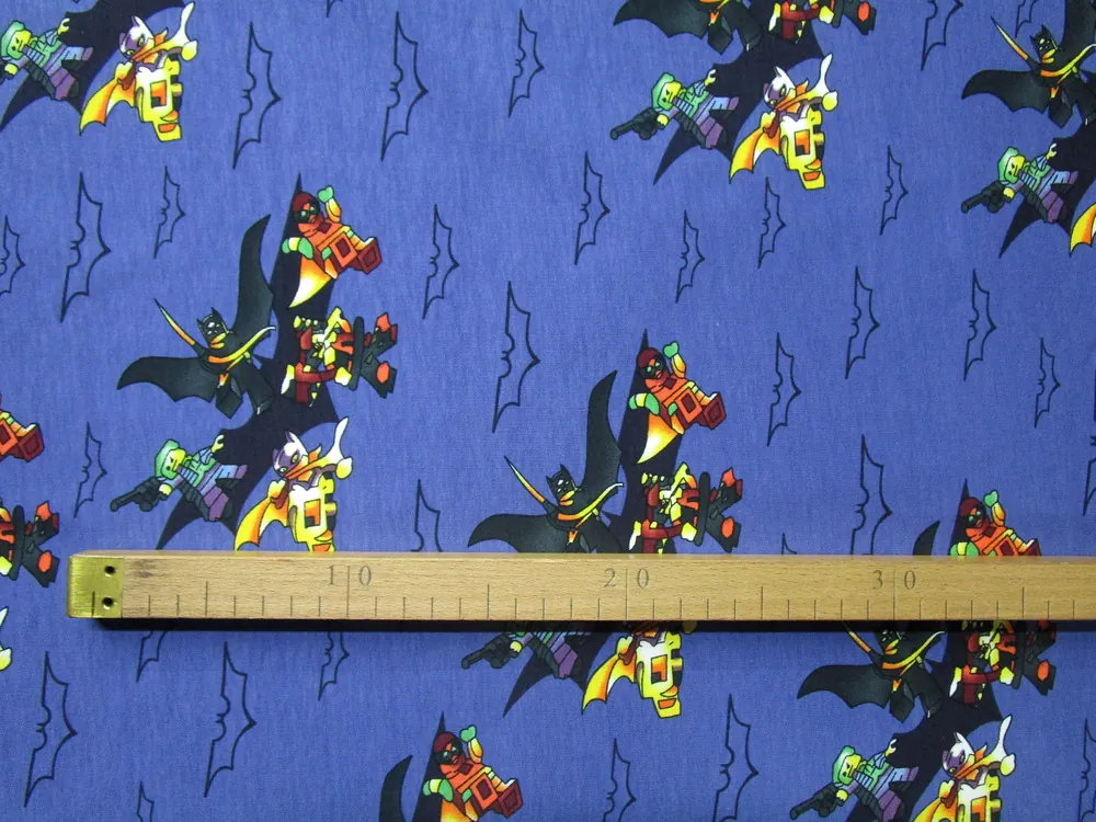 Teplákovina modrá "lego"