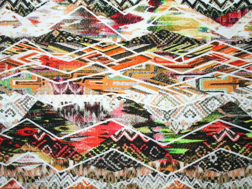 Úplet farebný "indiánsky vzor"