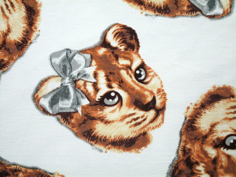 Teplákovina smotanová "levica" 