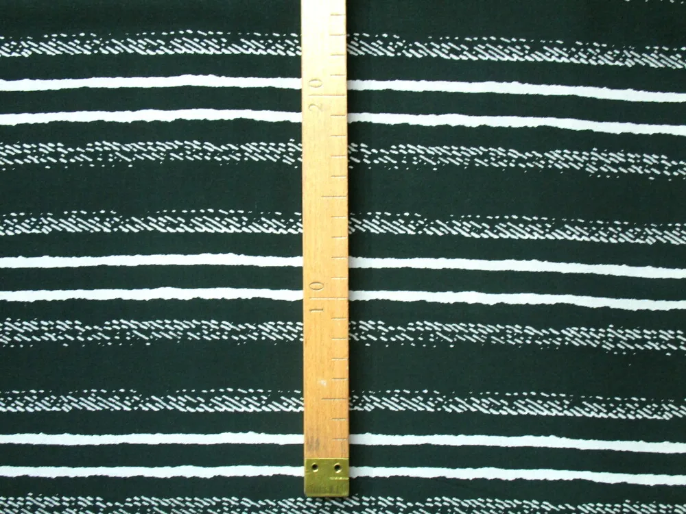 Šatovka tmavozelená "biely pásik"