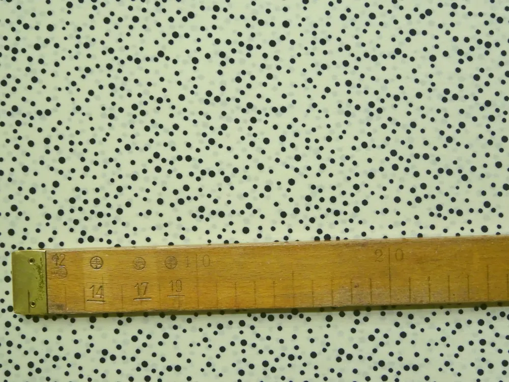 Úplet žltý "tmavomodrá bodka" - 2. akosť