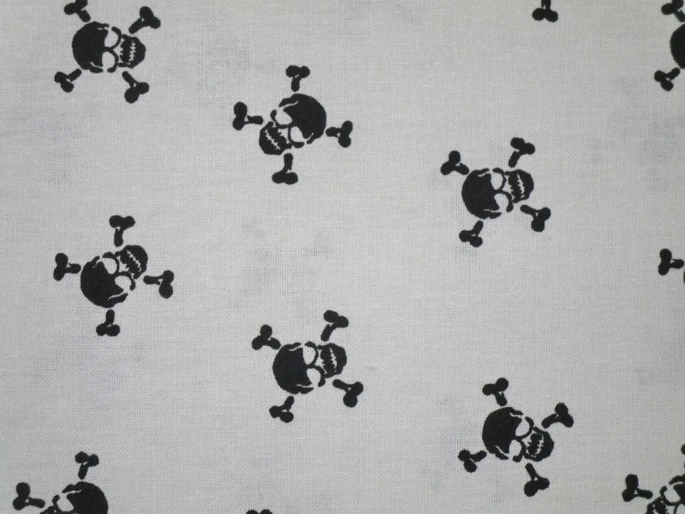 Bavlna smotanová "čierna lebka" - certifikovaná