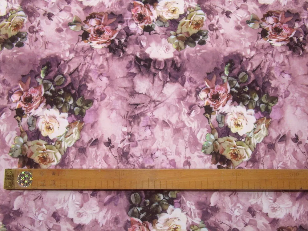 Šatovka ružovo-fialová "kvety" 