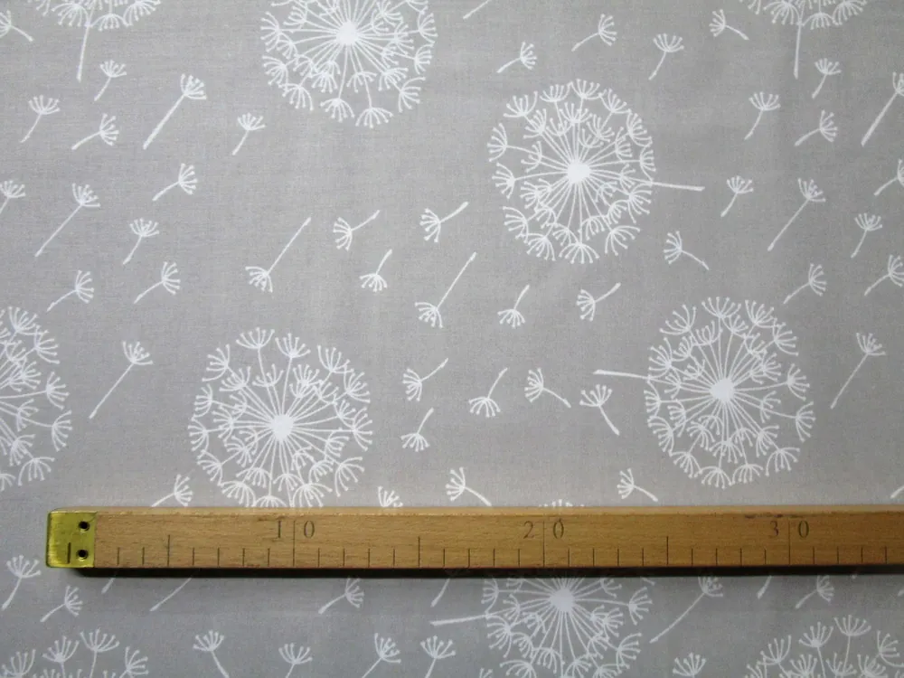 Bavlna sivá "biela púpava" 