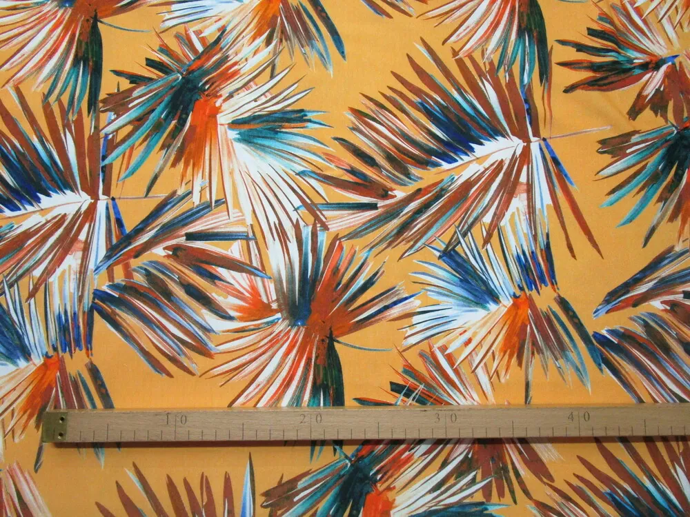 Úplet pomarančový "farebné listy" - zbytok 