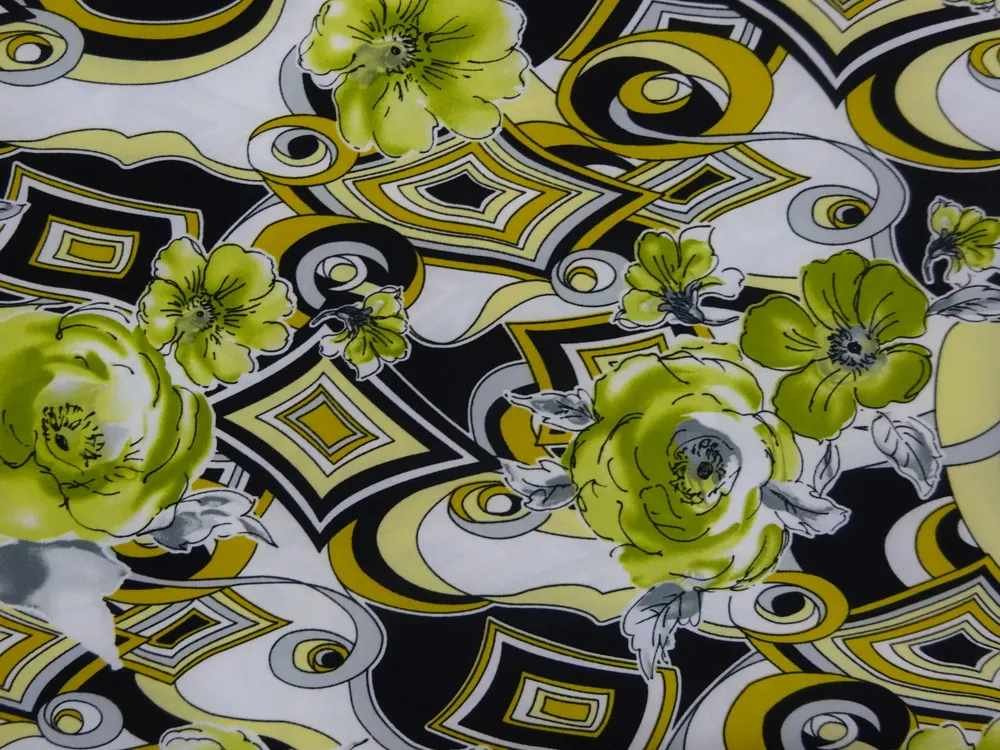 Úplet biely "kvety"