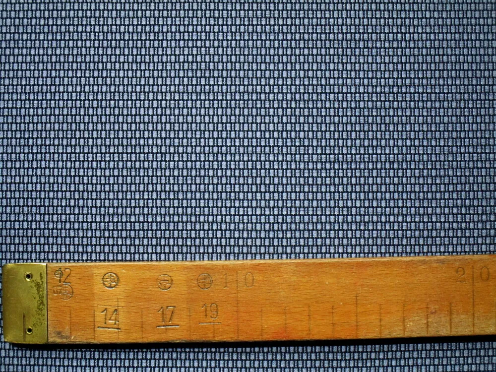 Kostýmovka oceľovomodrá "geometrický tvar"