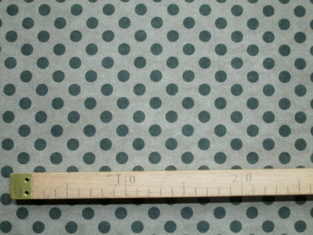 Úplet imitácia jelenice béžový "bodka"