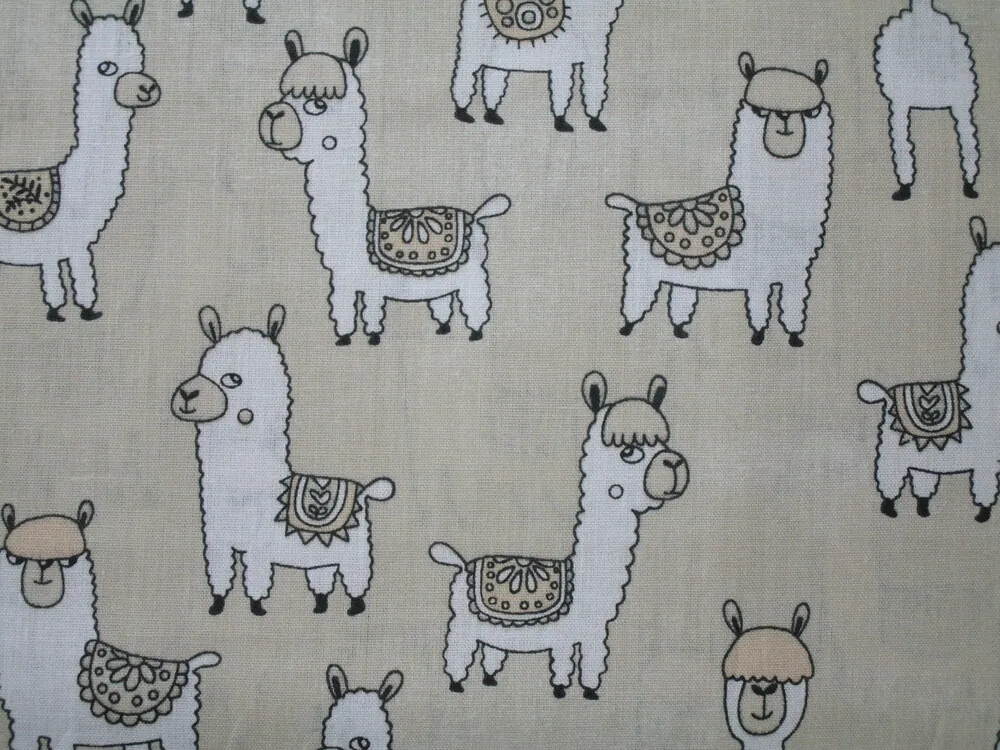 Bavlna béžová "lama" - Holandsko 