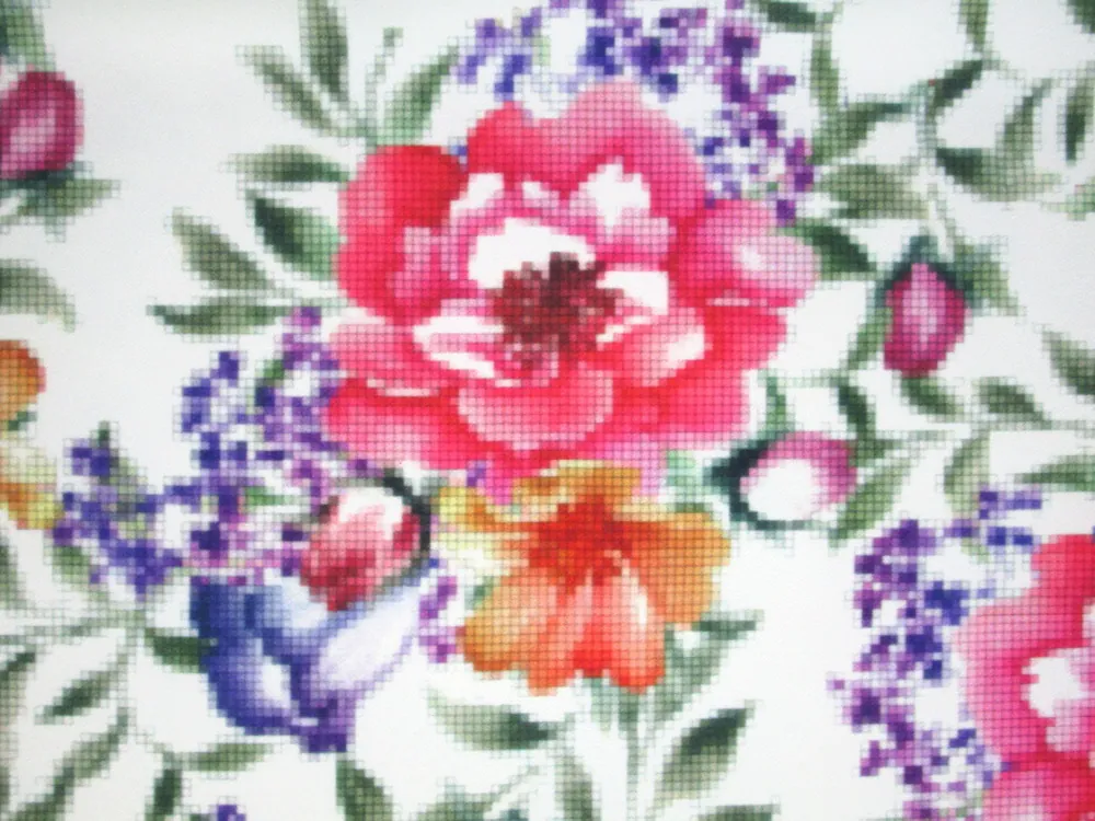 Šatovka maslová "digitálne kvety"