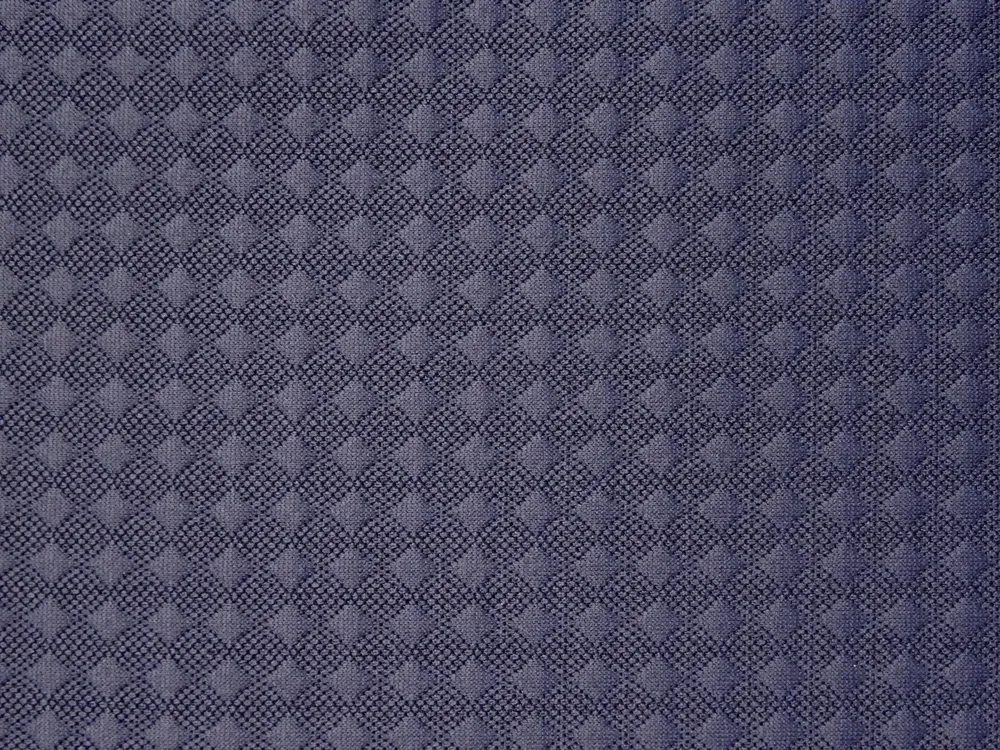 Úplet tmavomodrý "plastický geometrický vzor" 