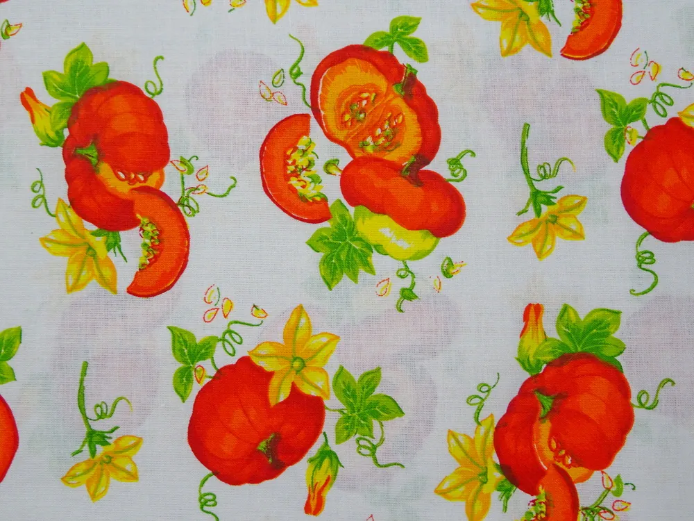 Bavlna biela "dyňa" 