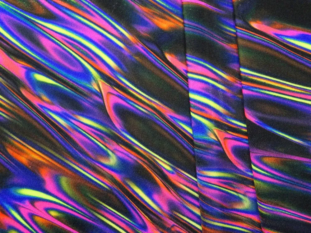 Plavkovina čierna "žlto-ružový vzor" - UV-reflexný vzor